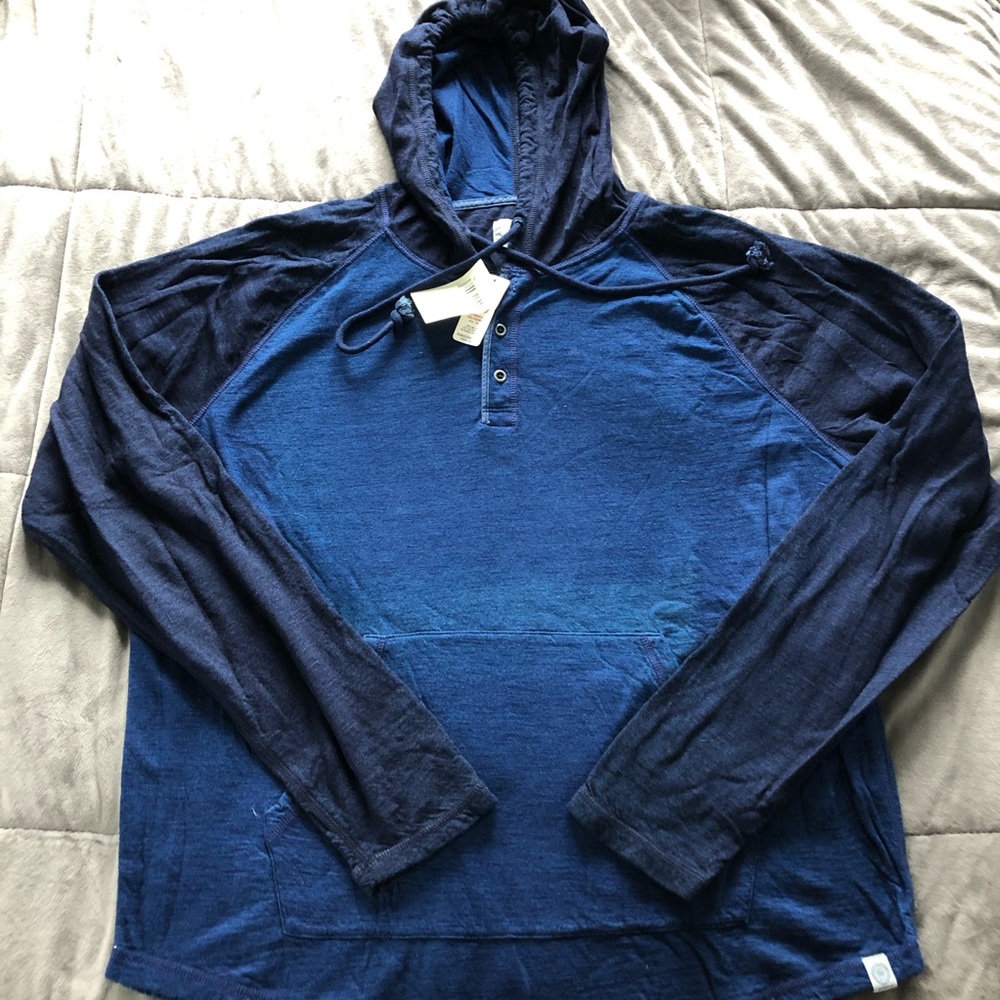 Brand new Lucky Brand hooded long sleeve sz XL